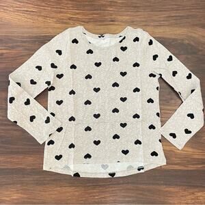 NWOT Old Navy Softest Printed Long-Sleeve T Shirt for Girls Harts Gray Large 
B9